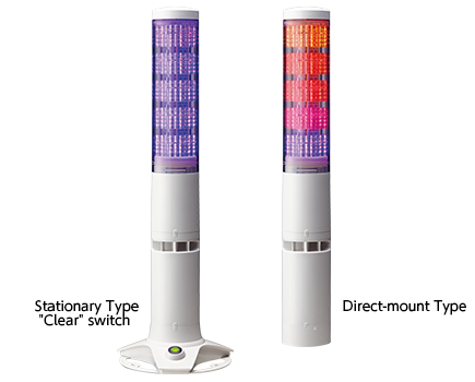 LA6-POE Ethernet Programmable LED Signal Tower with PoE