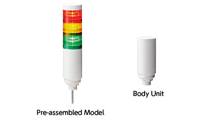 60mm LED Signal Tower with M12 Connector